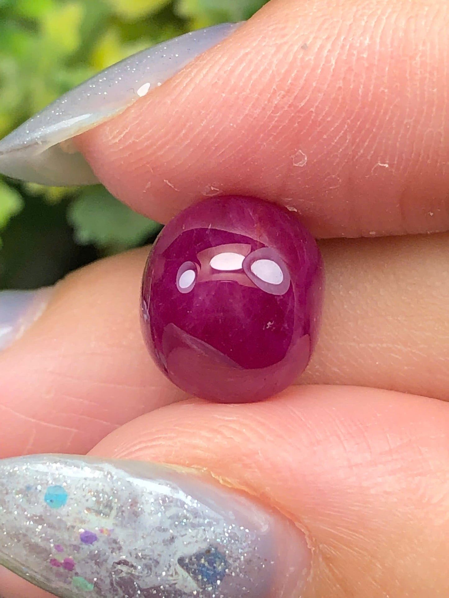 Natural Ruby Cacbochon Luc Yen 6,96ct-010609HG