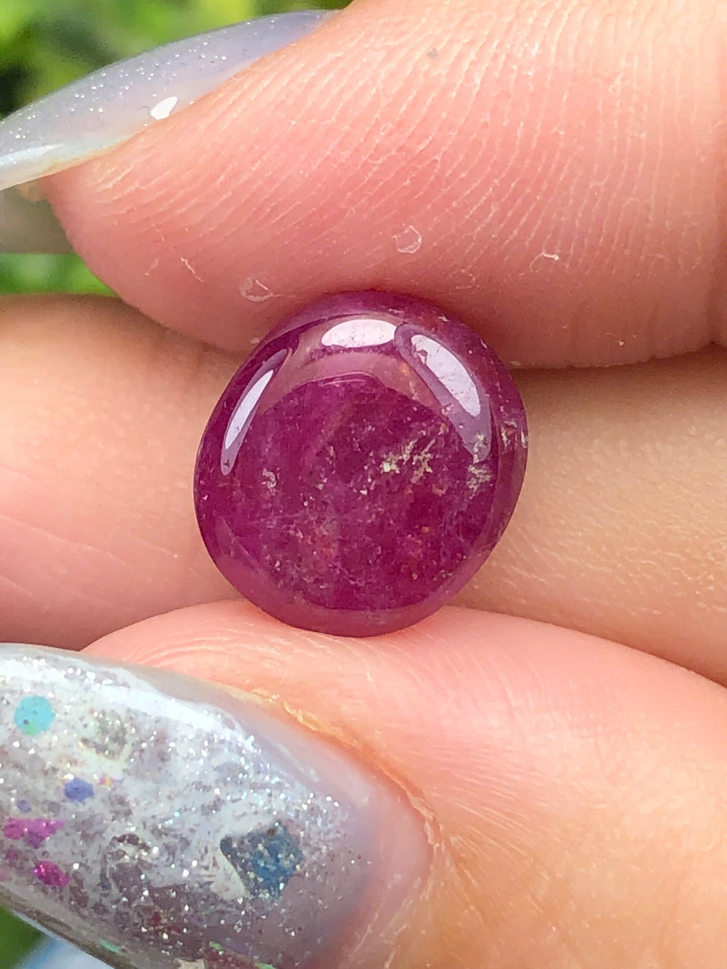 Natural Ruby Cacbochon Luc Yen 6,96ct-010609HG