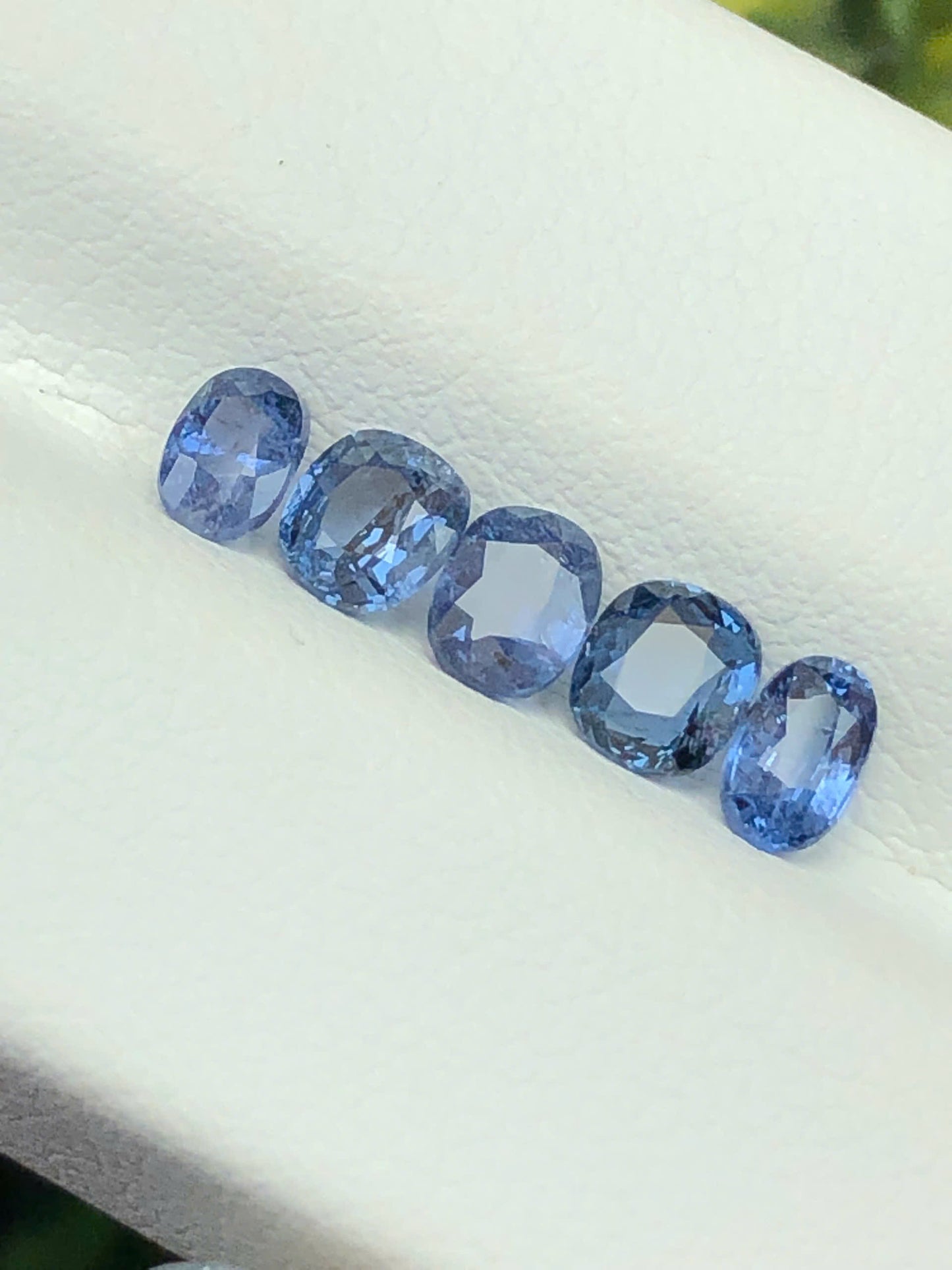 Natural set blue spinel Lucyen  1,25ct/5 pcs _010625HG