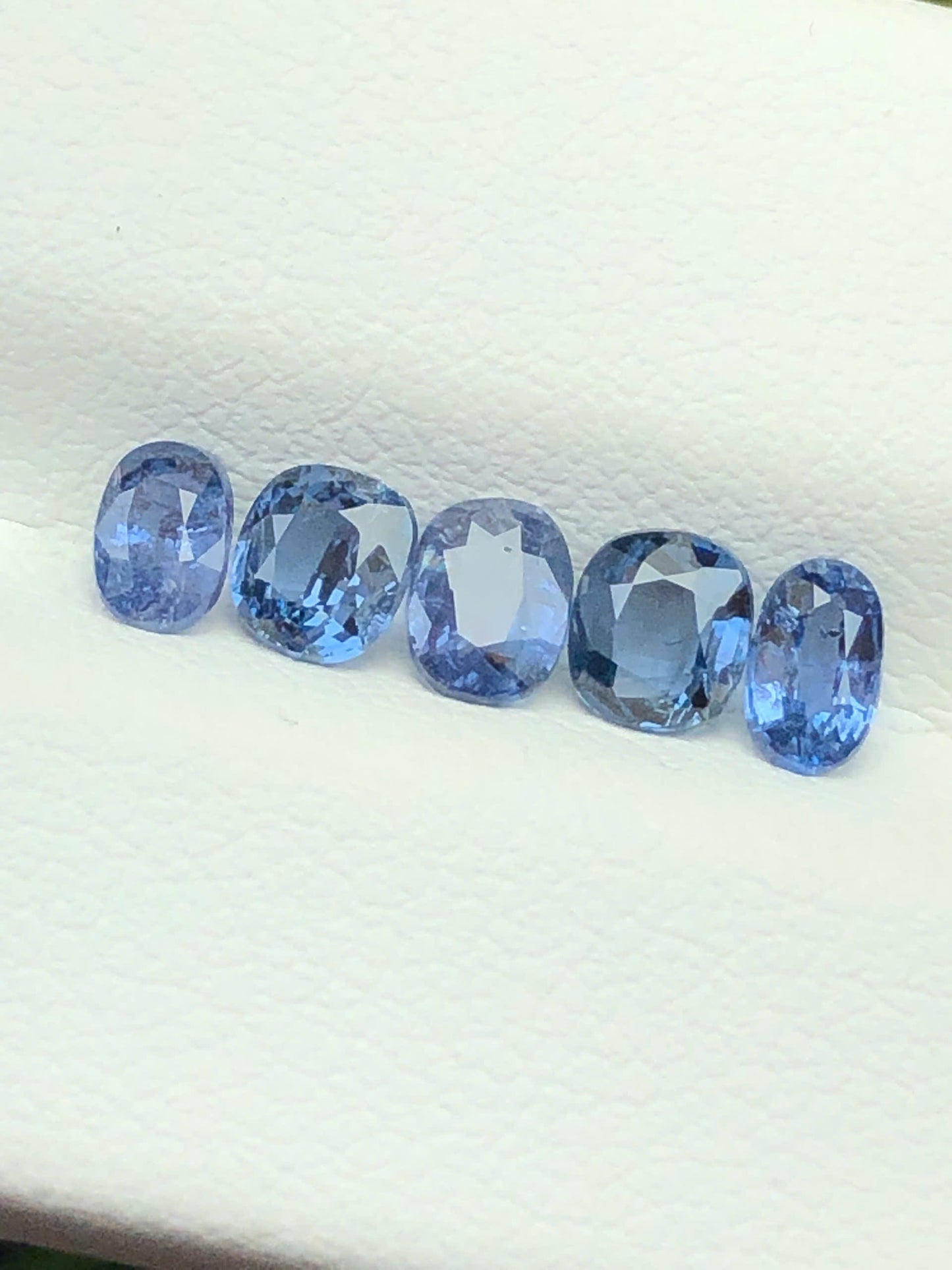 Natural set blue spinel Lucyen  1,25ct/5 pcs _010625HG