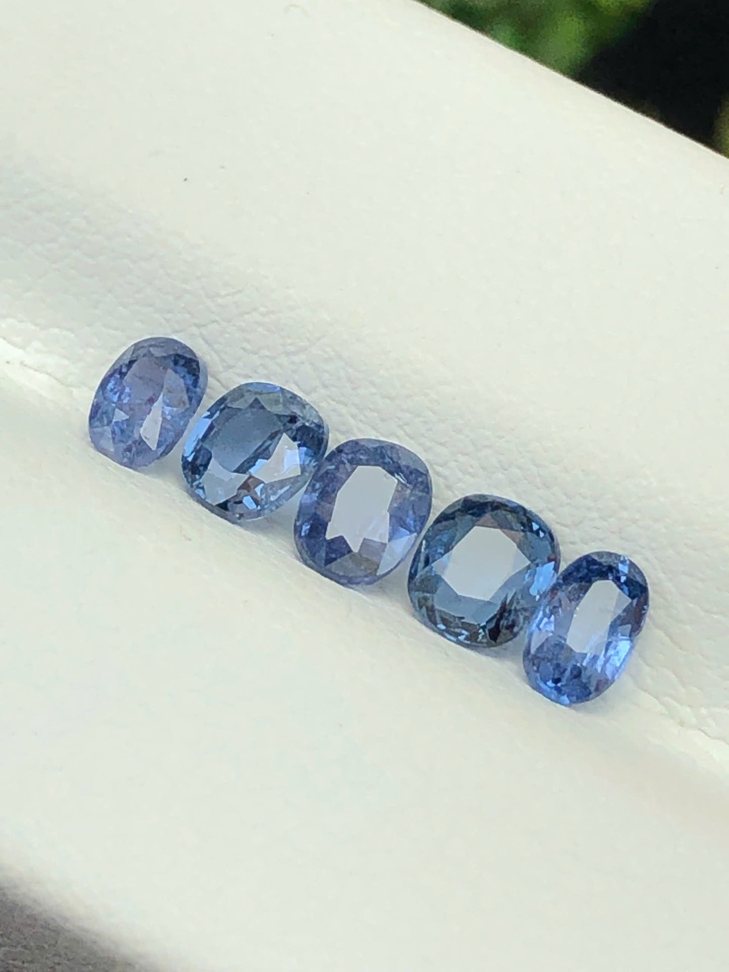 Natural set blue spinel Lucyen  1,25ct/5 pcs _010625HG