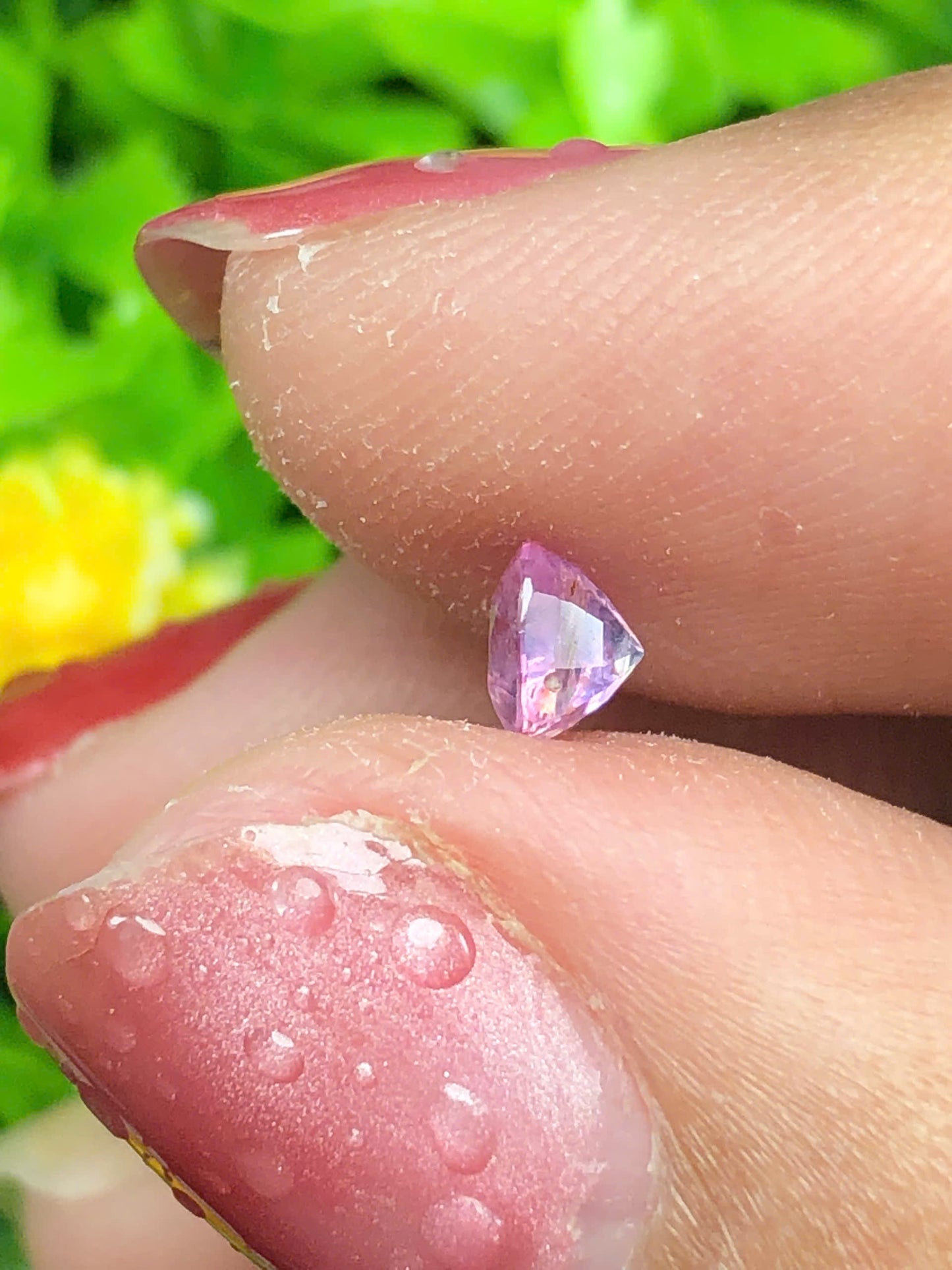 Natural silky Sapphire _ 11062628HU