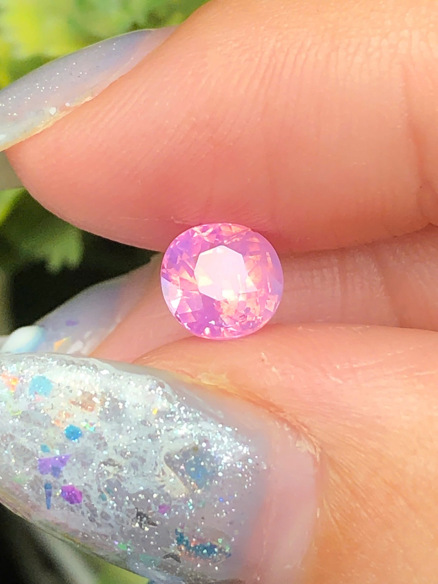 Natural pink silky sapphire Lucyen 1,13ct_HG