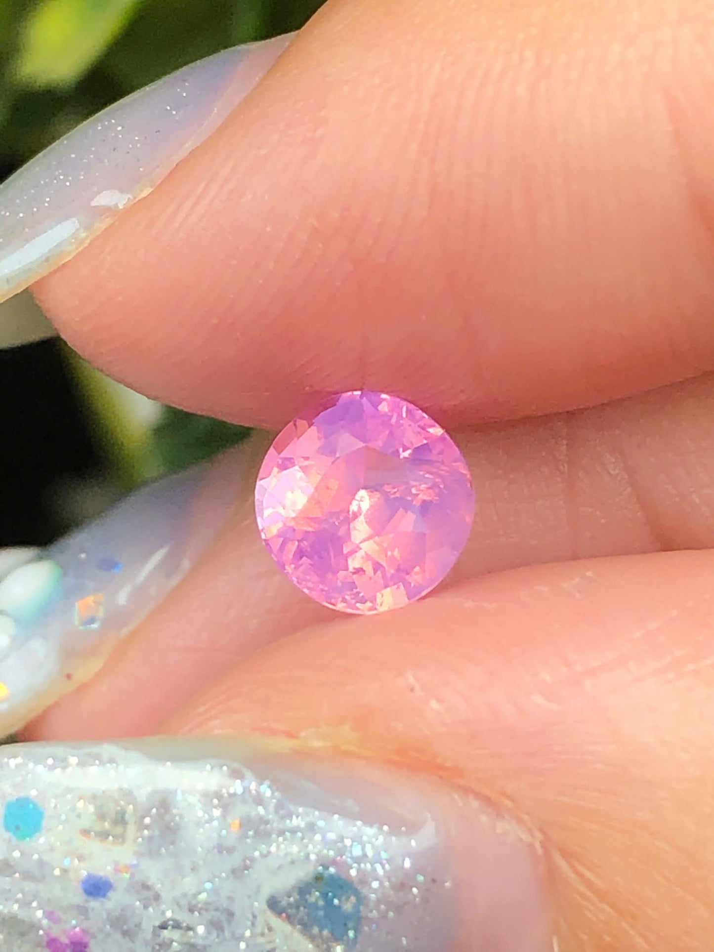 Natural pink silky sapphire Lucyen 1,13ct_HG
