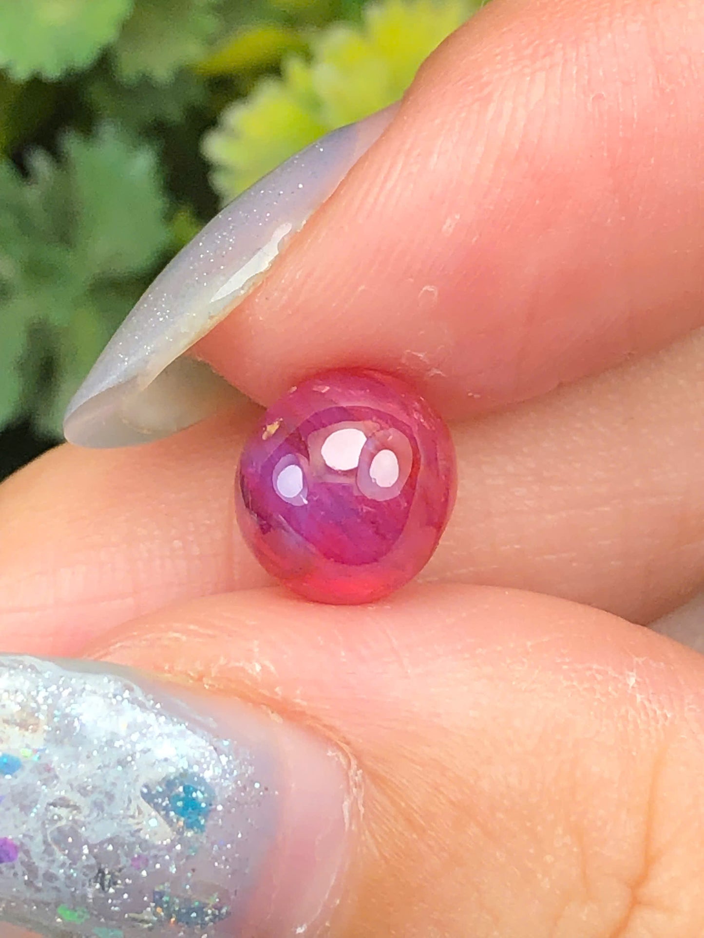 Natural Red sapphire Cacbochon Luc Yen 3,58ct-130603HG