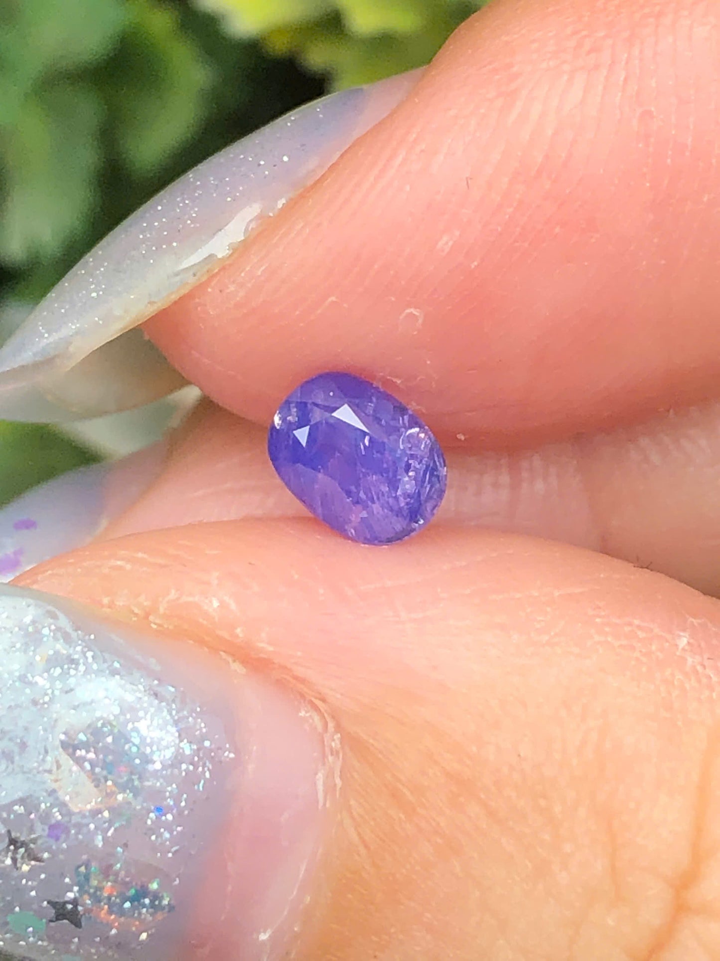 Natural purple sapphire 0.6ct_ 130604hu