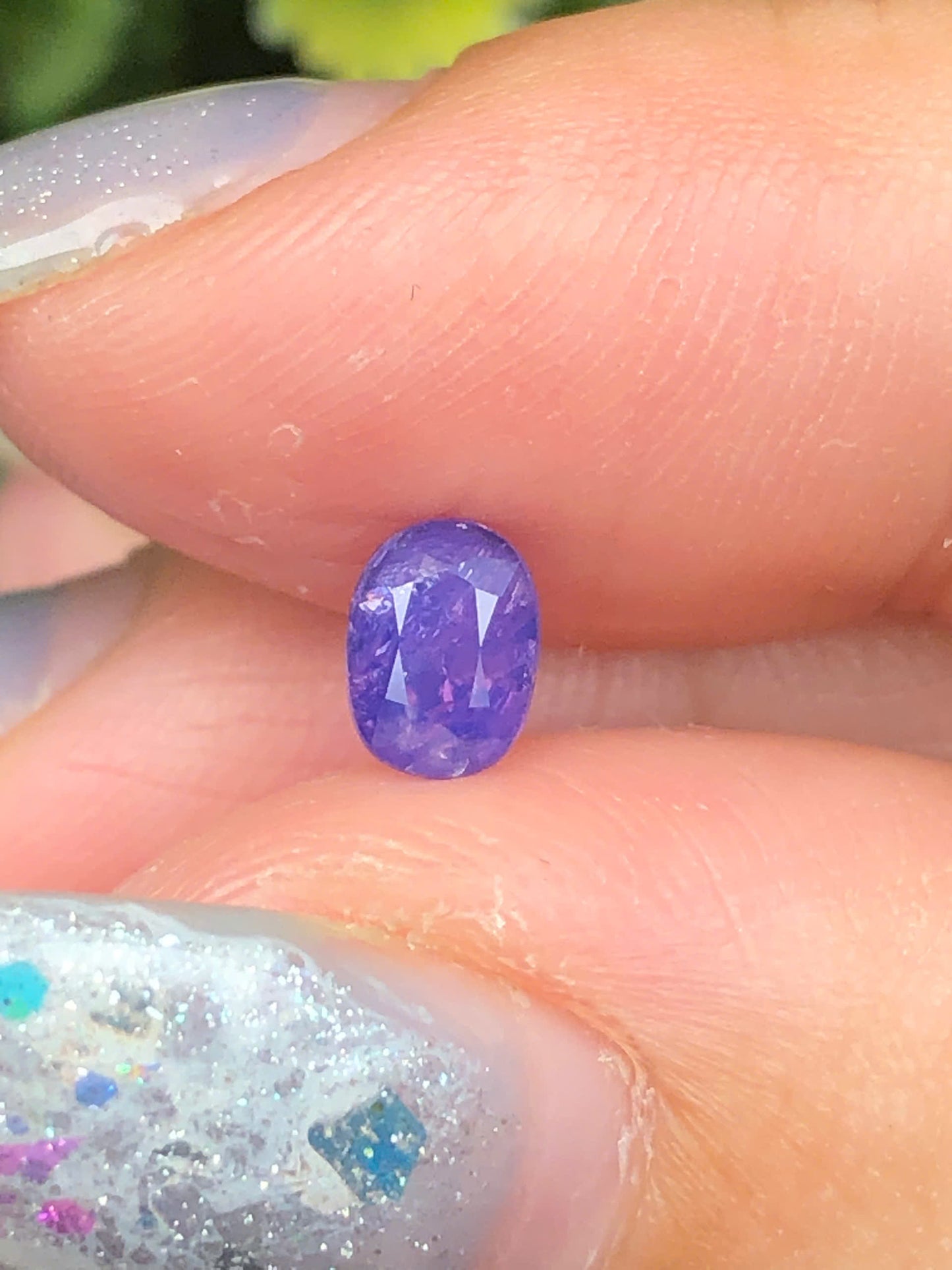 Natural purple sapphire 0.6ct_ 130604hu
