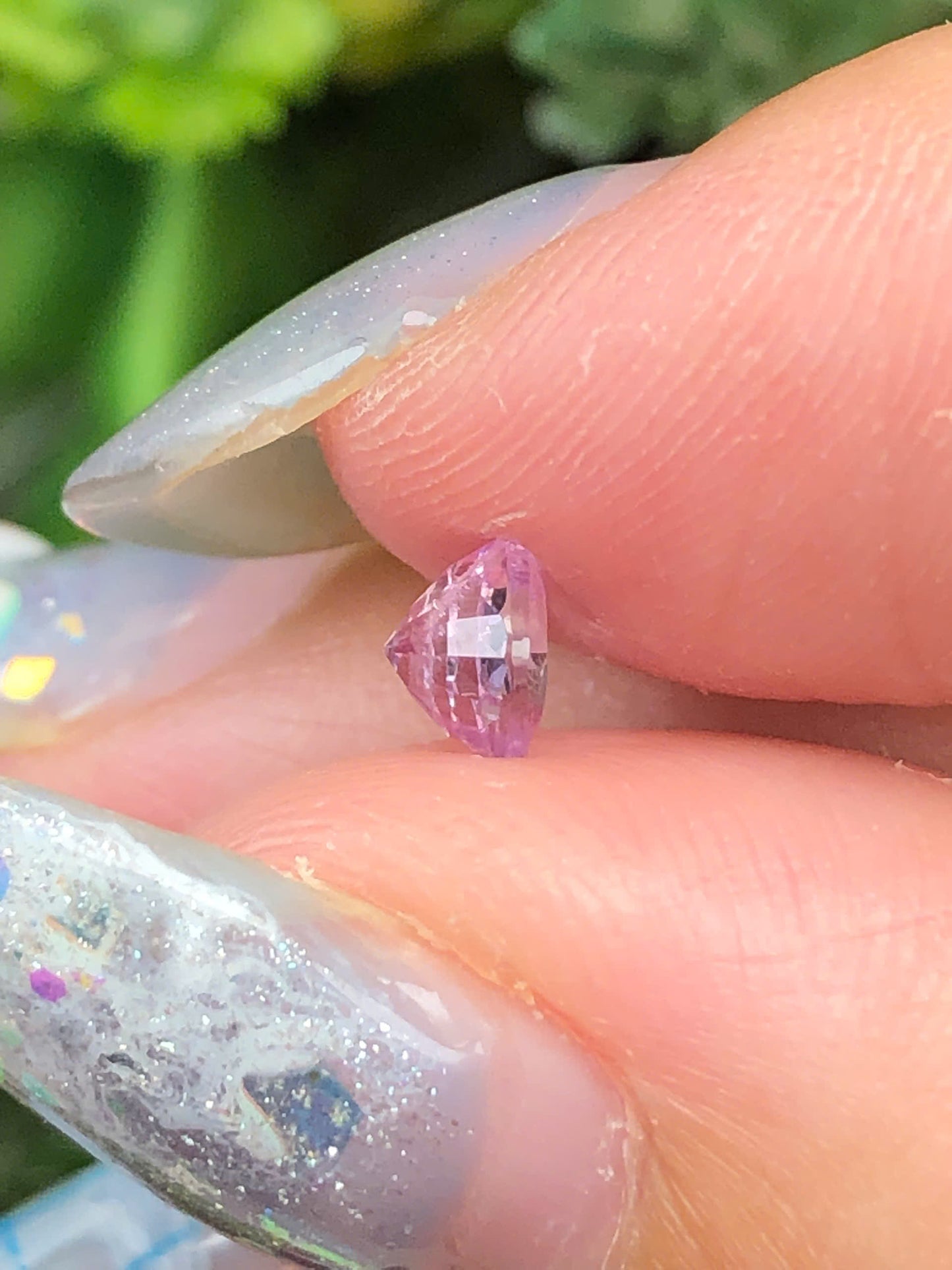 Natural White Pink Spinel LucYen 0.51ct - 150630HU